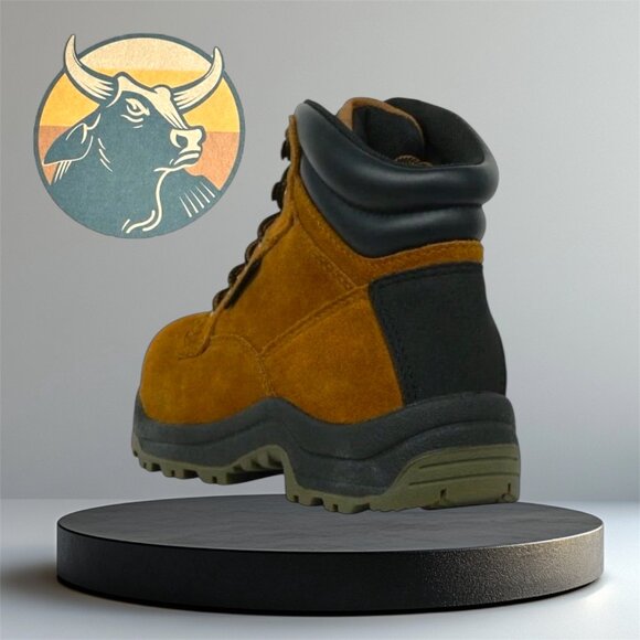 Brahma Diane II Leather Waterproof Work Boots Steel Toe -568034840 (Woman's 8.5) - Picture 7 of 9